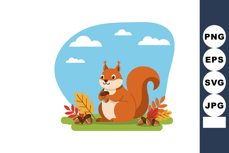 Squirrel Clipart Image 10