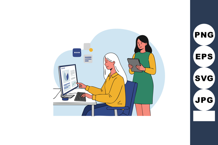 Working Together Clipart Image 19