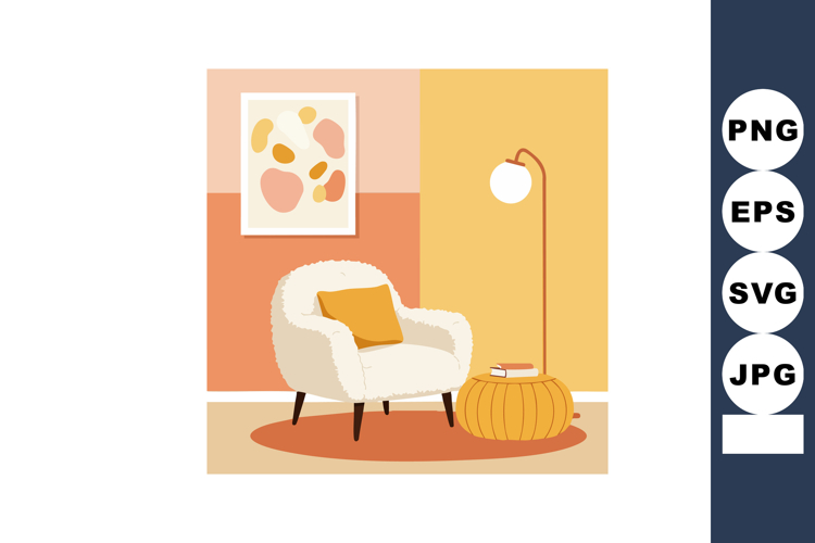 Armchair Clipart Image 20