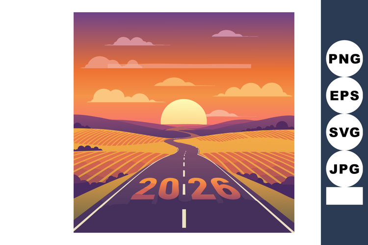 Road Clipart Image 6