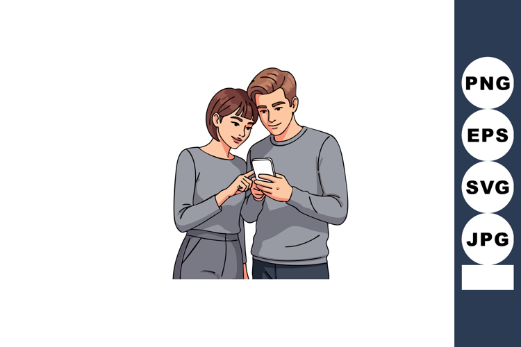 Smartphone Clipart Image 14