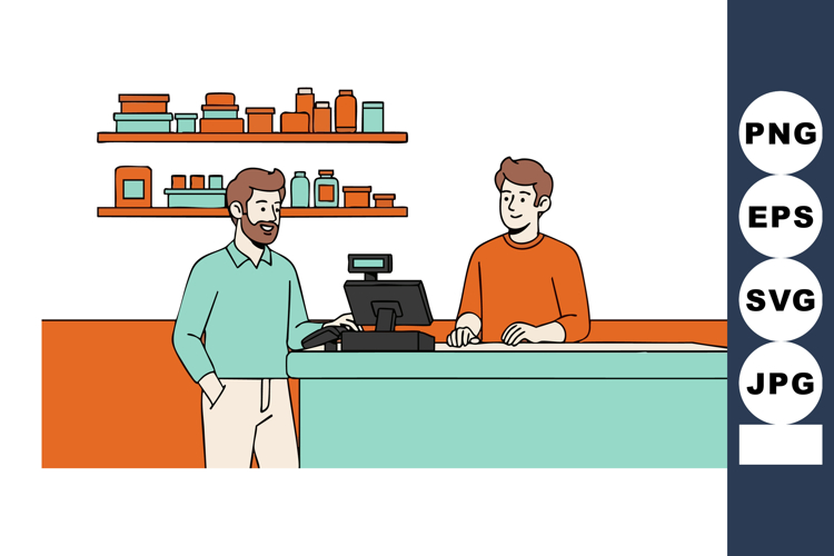 Customer Clipart Image 6