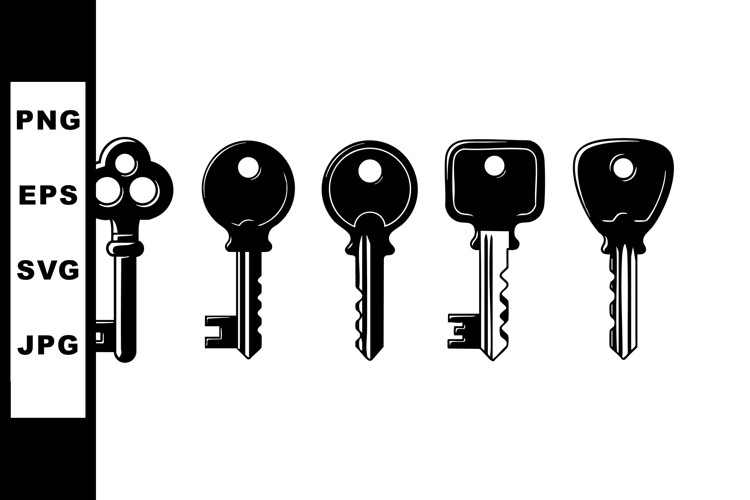Key Clipart Image 4