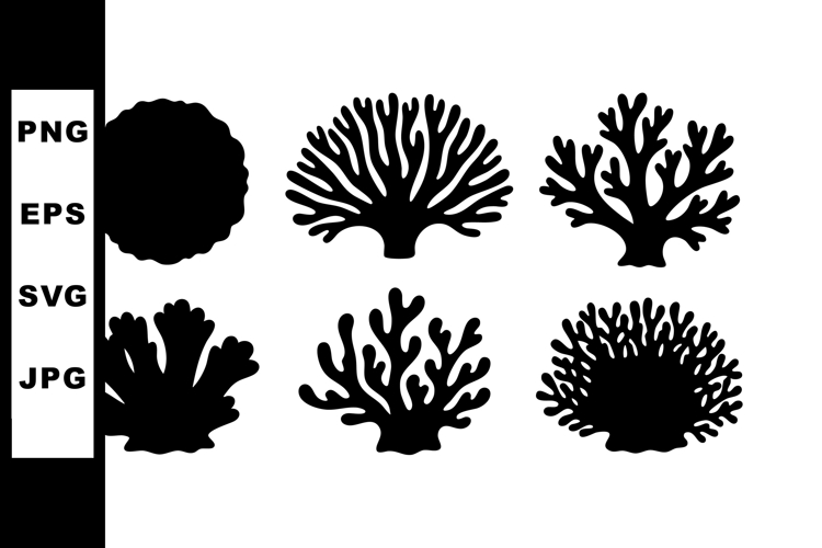 Coral Silhouette Image 9