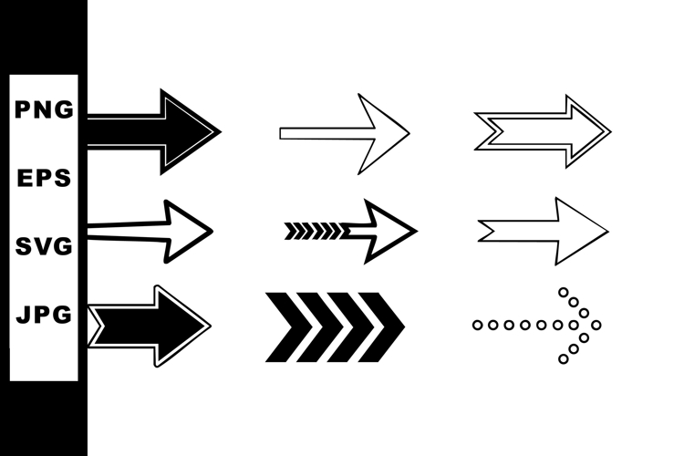 Arrow Vector Image 7