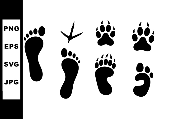 Footprint Silhouette Image 19
