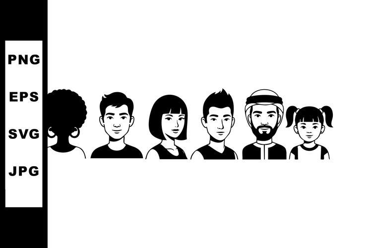 Group Of People Clipart Image 7