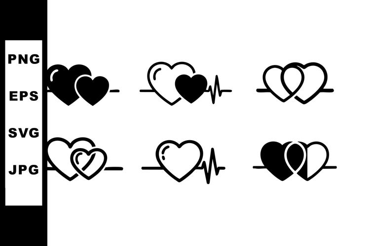 White Heart Clipart