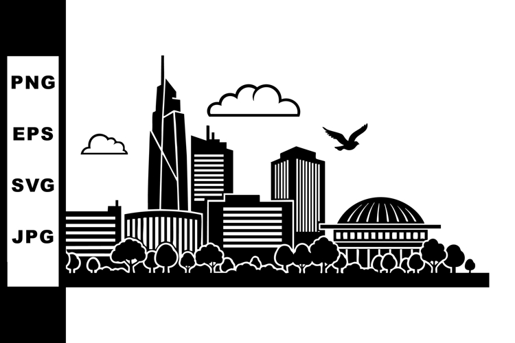 City Skyline Clipart Image 6