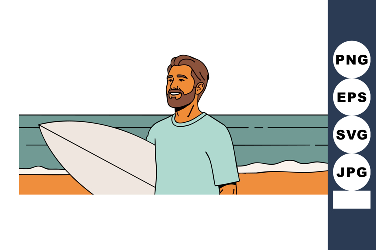  Surfer Clipart