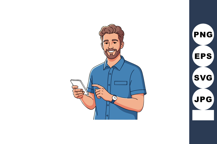 Smartphone Clipart Image 20