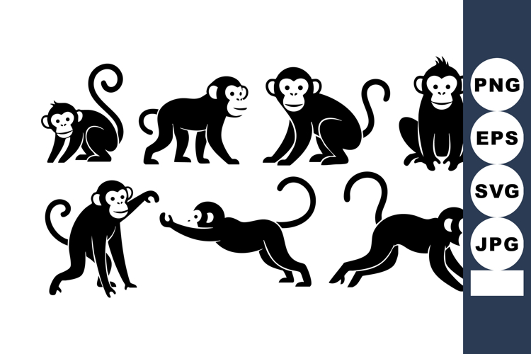 Monkey Illustration Image 19