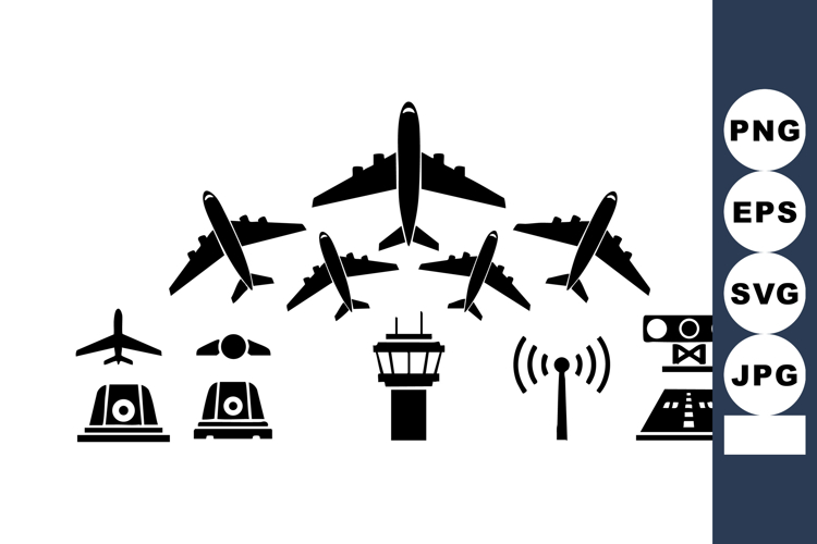Airplane Clipart Image 4