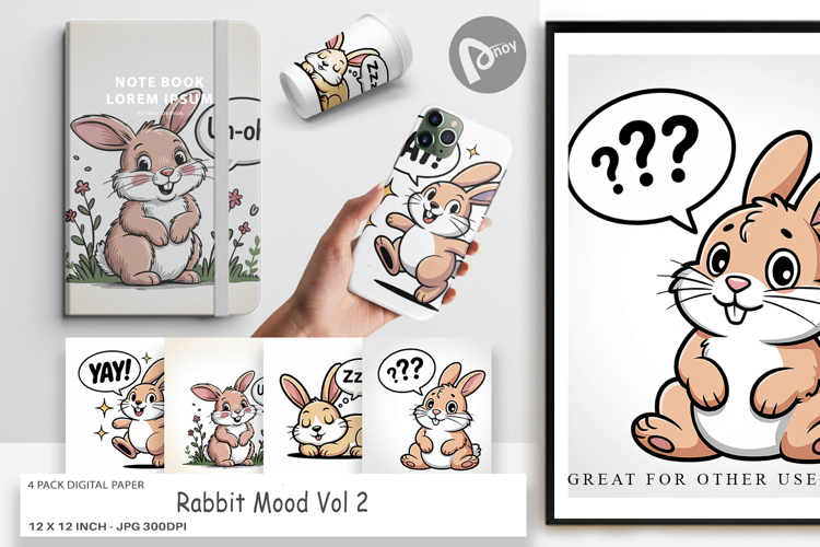 Rabbit Clipart Image 18