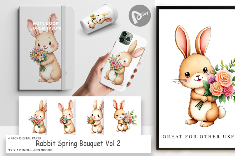 Rabbit Clipart Image 12