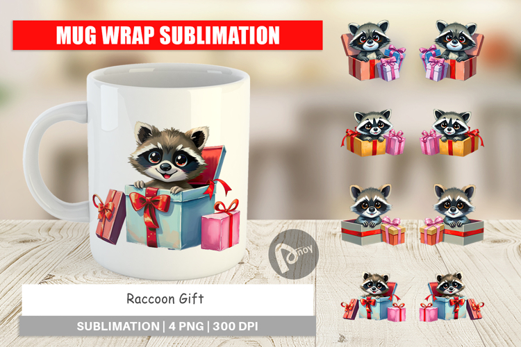 Raccoon Clipart Image 8