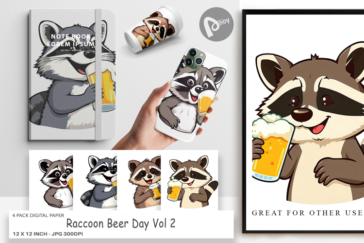 Raccoon Clipart Image 22
