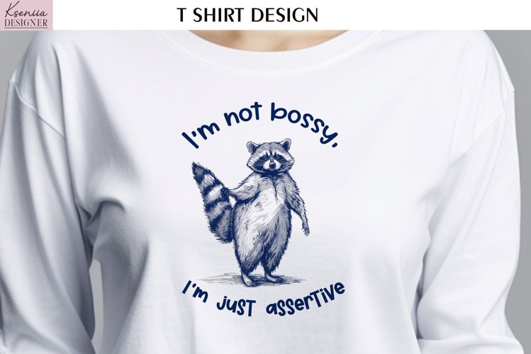 Vintage Raccoon|Funny Quotes T Shirt
