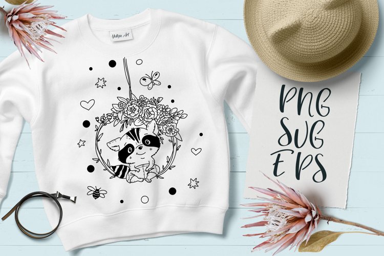 Raccoon Clipart Image 22