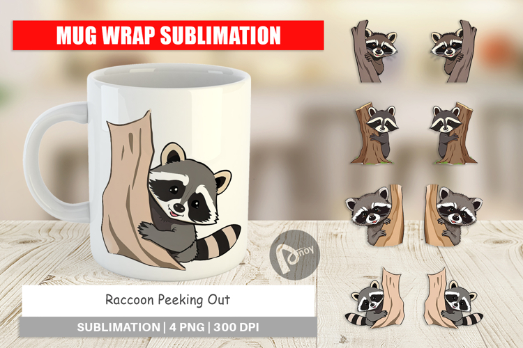 Raccoon Clipart Image 23
