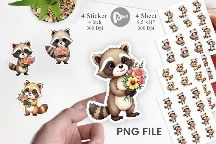 Raccoon Clipart Image 20