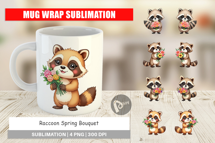 Raccoon Clipart Image 9