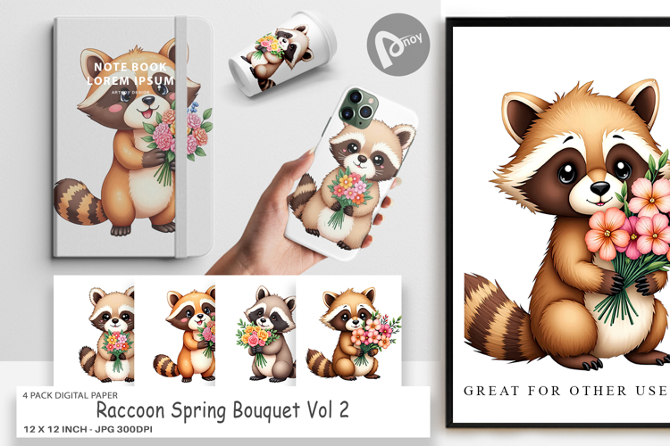 Raccoon Clipart Image 22