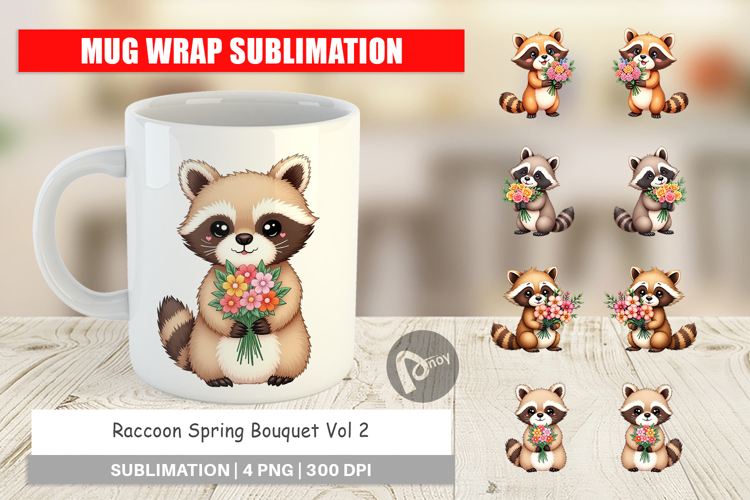 Raccoon Clipart Image 8