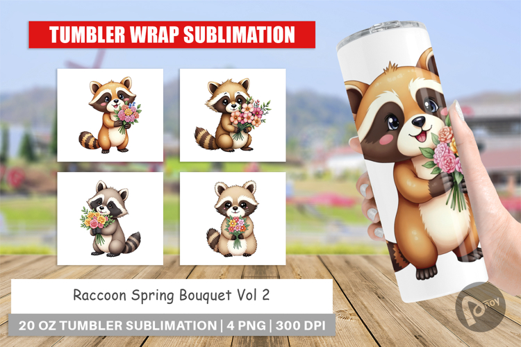 Raccoon Clipart Image 6