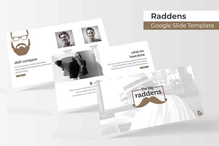 Raddens Google Slide Template