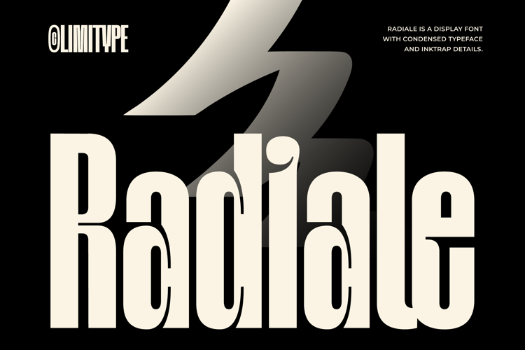Radiale - Condensed Font