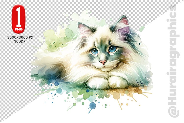 Cute Cat Clipart Image 8