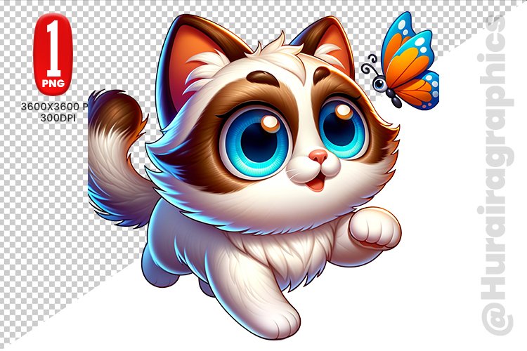 Cute Cat Clipart Image 2