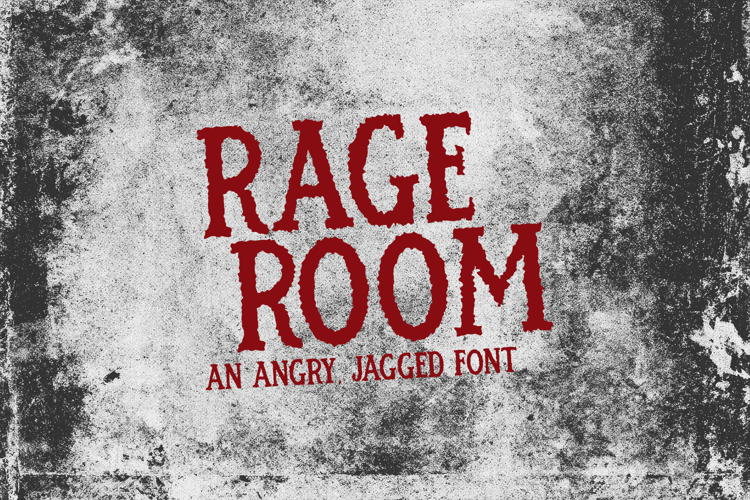 Rage Room Serif Font