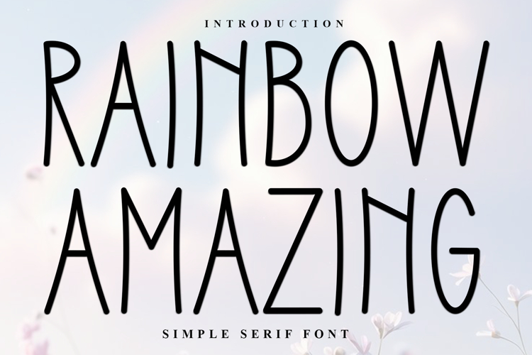 Rainbow Font Image 4