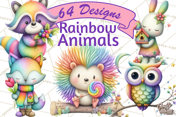 Rainbow Clipart PNGs Image 3