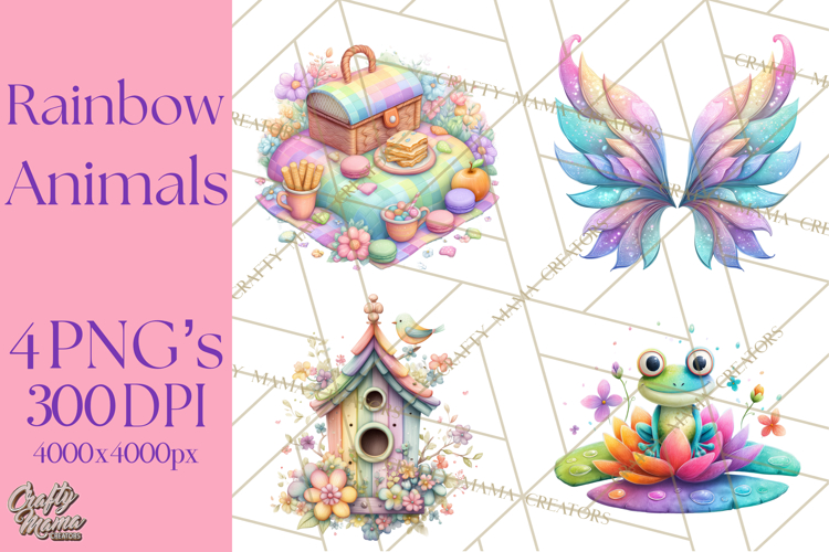 Rainbow Clipart PNGs Image 12
