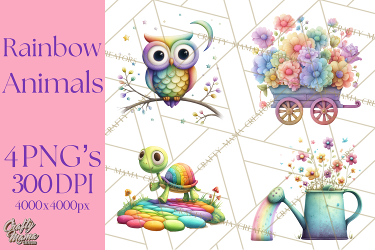 Rainbow Clipart PNGs Image 2