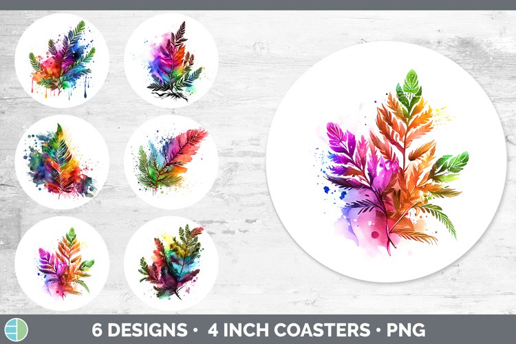 Watercolor Leaves Clipart Image 5