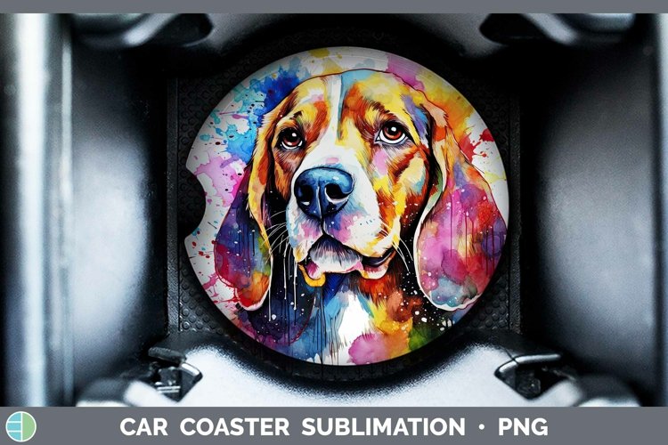 Car Coaster Sublimation Designs Image 4