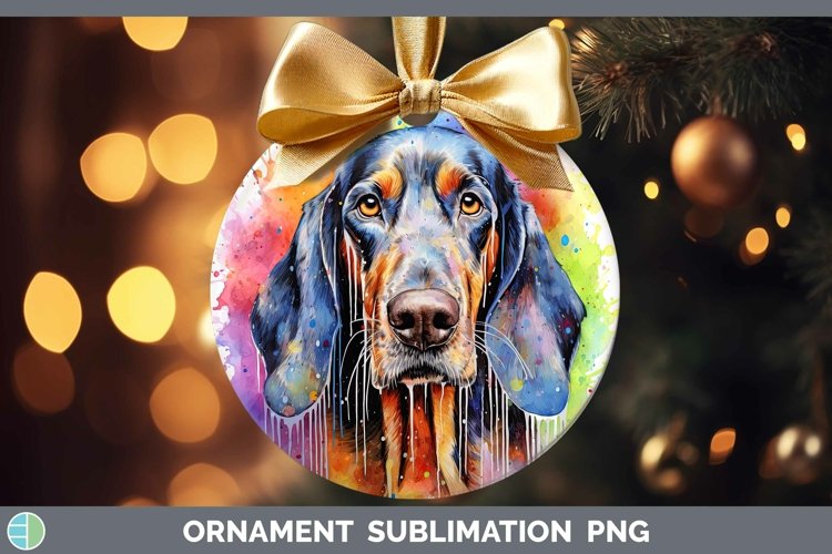 GorgeousRainbow Dog Ornament design.