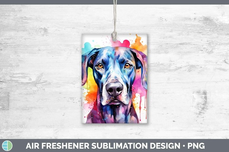 GorgeousRainbow Dog Air Freshener design.