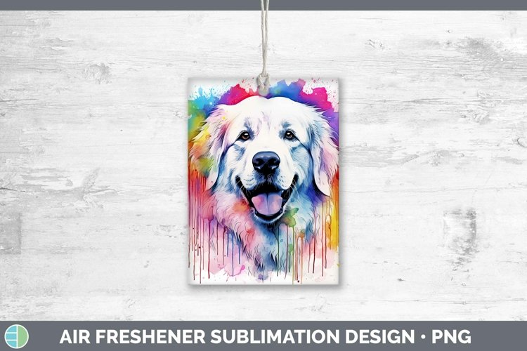 GorgeousRainbow Dog Air Freshener design.