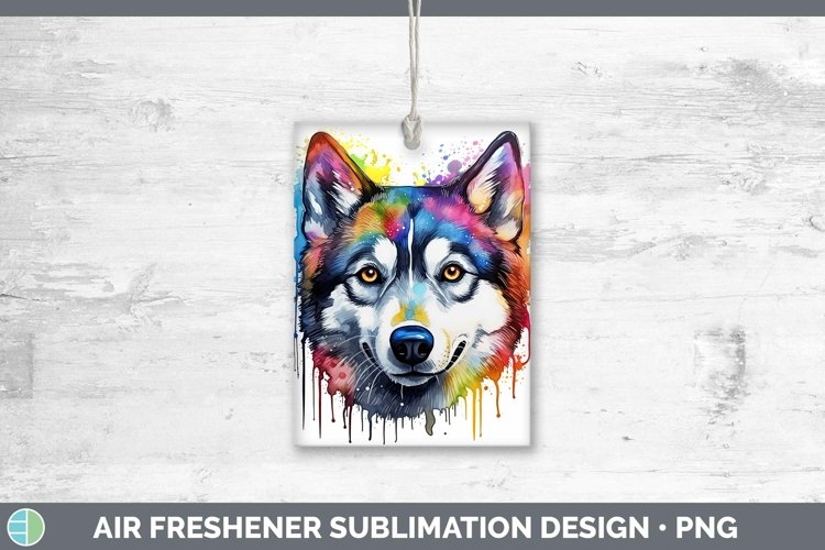 GorgeousRainbow Dog Air Freshener design.