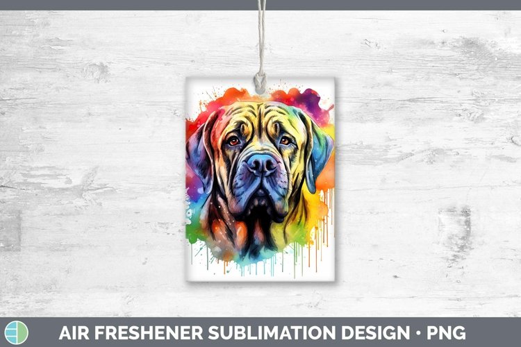 GorgeousRainbow Dog Air Freshener design.