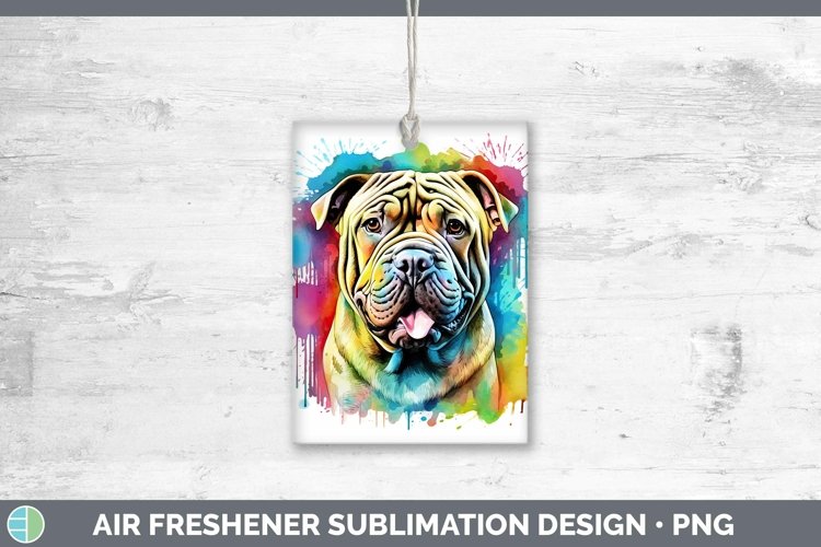GorgeousRainbow Dog Air Freshener design.