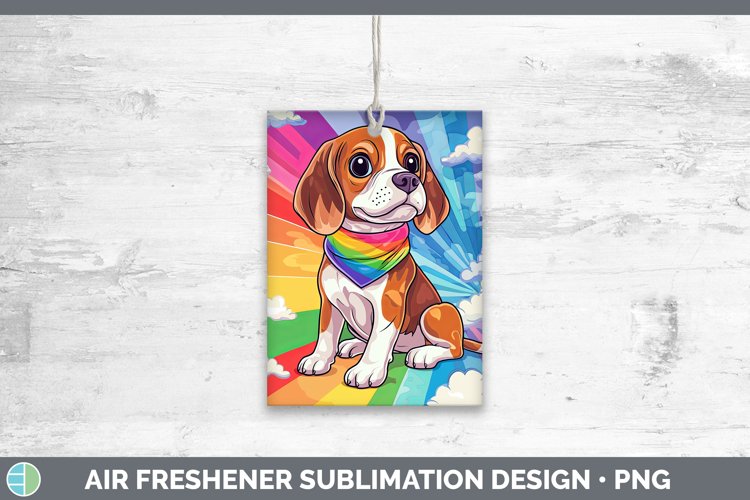 GorgeousRainbow Dogs Air Freshener design.