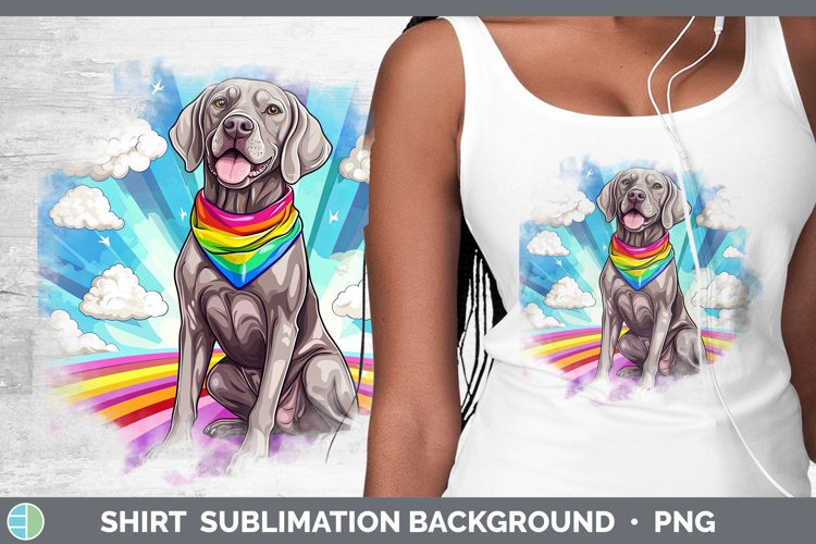 GorgeousRainbow Dogs Shirt design.