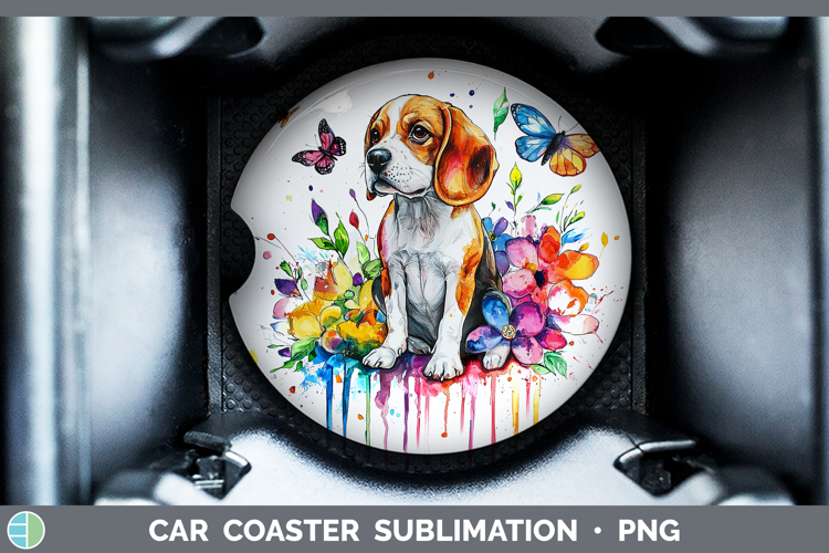 Car Coaster Sublimation Designs Image 3