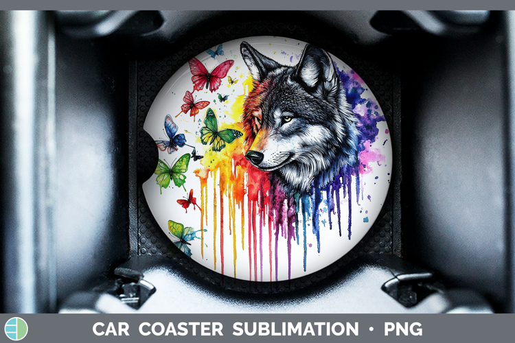 Car Coaster Sublimation Designs Image 4